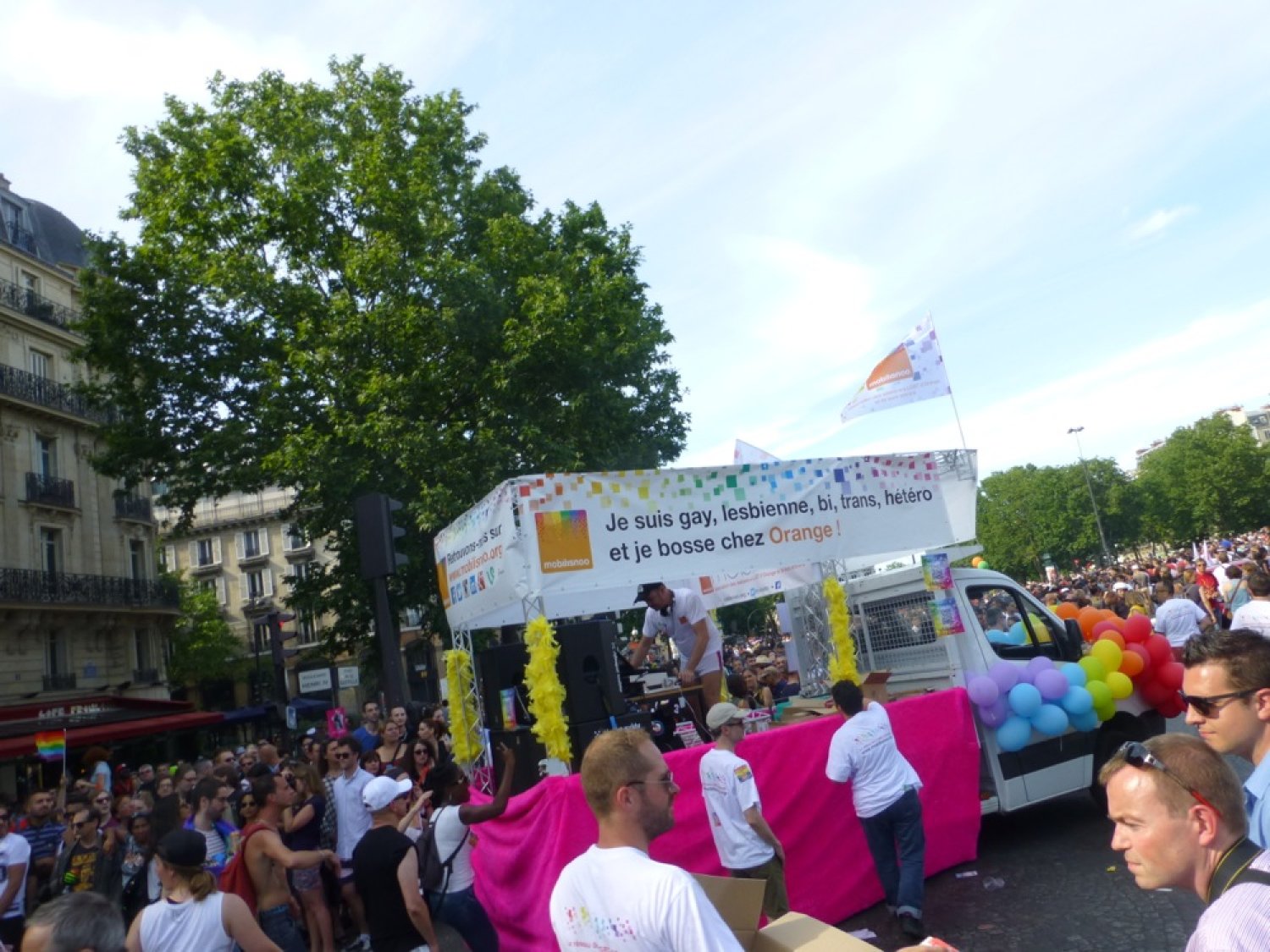 Marche des Fiertés (GayPride) 2015 à Paris