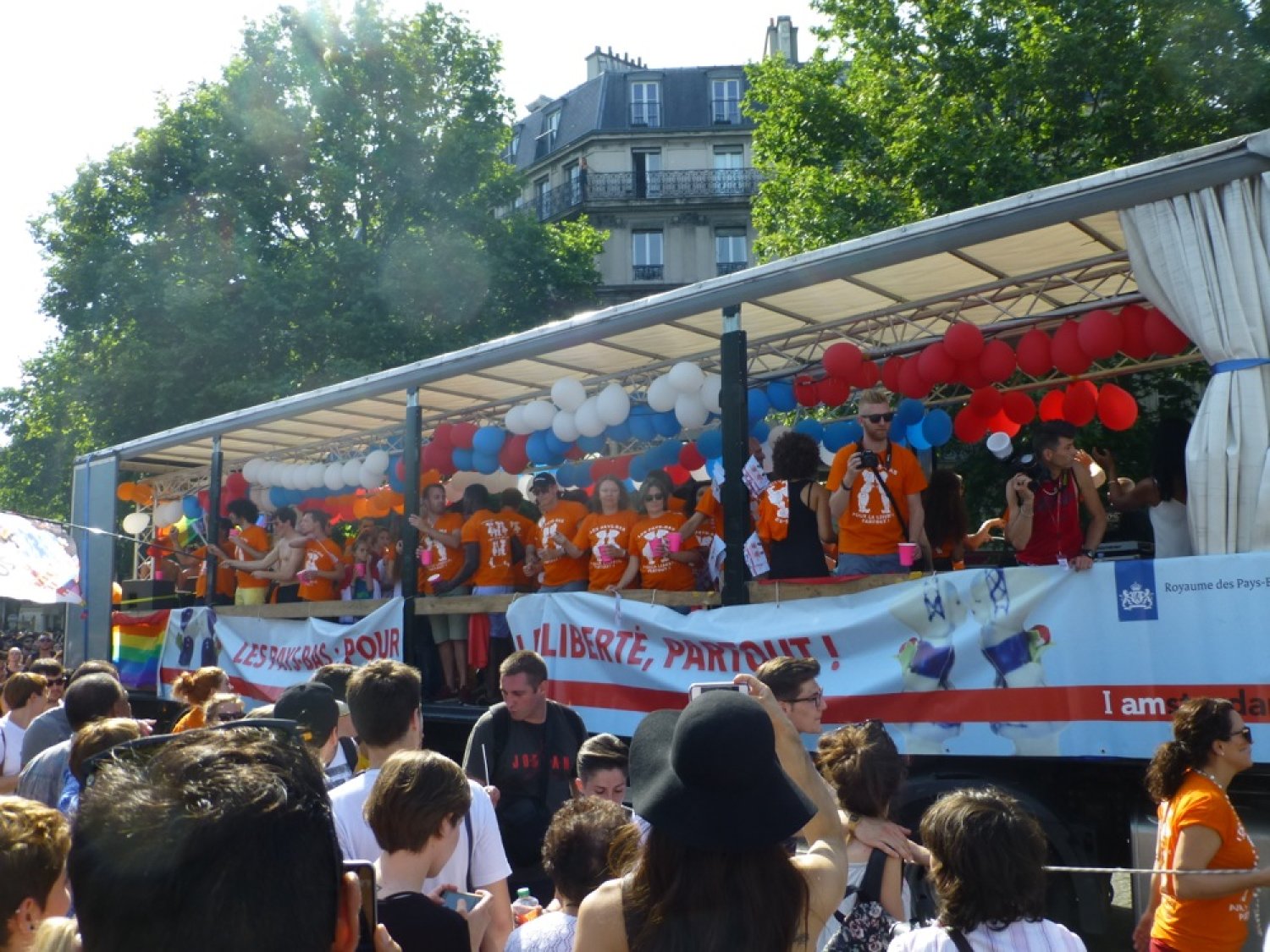Marche des Fiertés (GayPride) 2015 à Paris