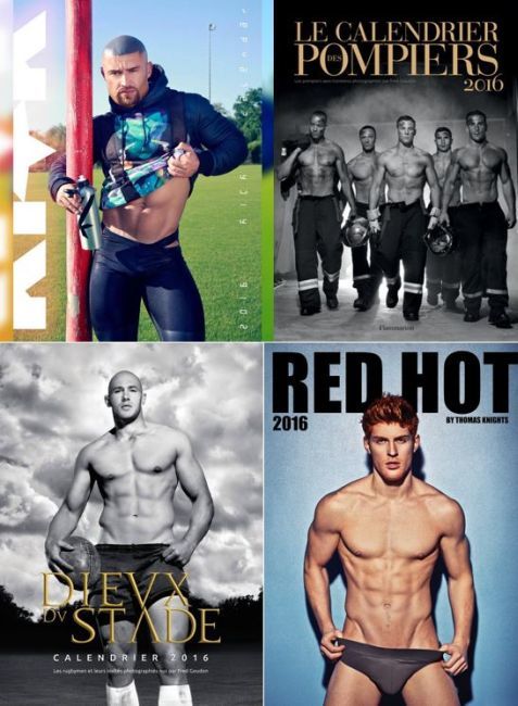 Calendriers masculins 2016