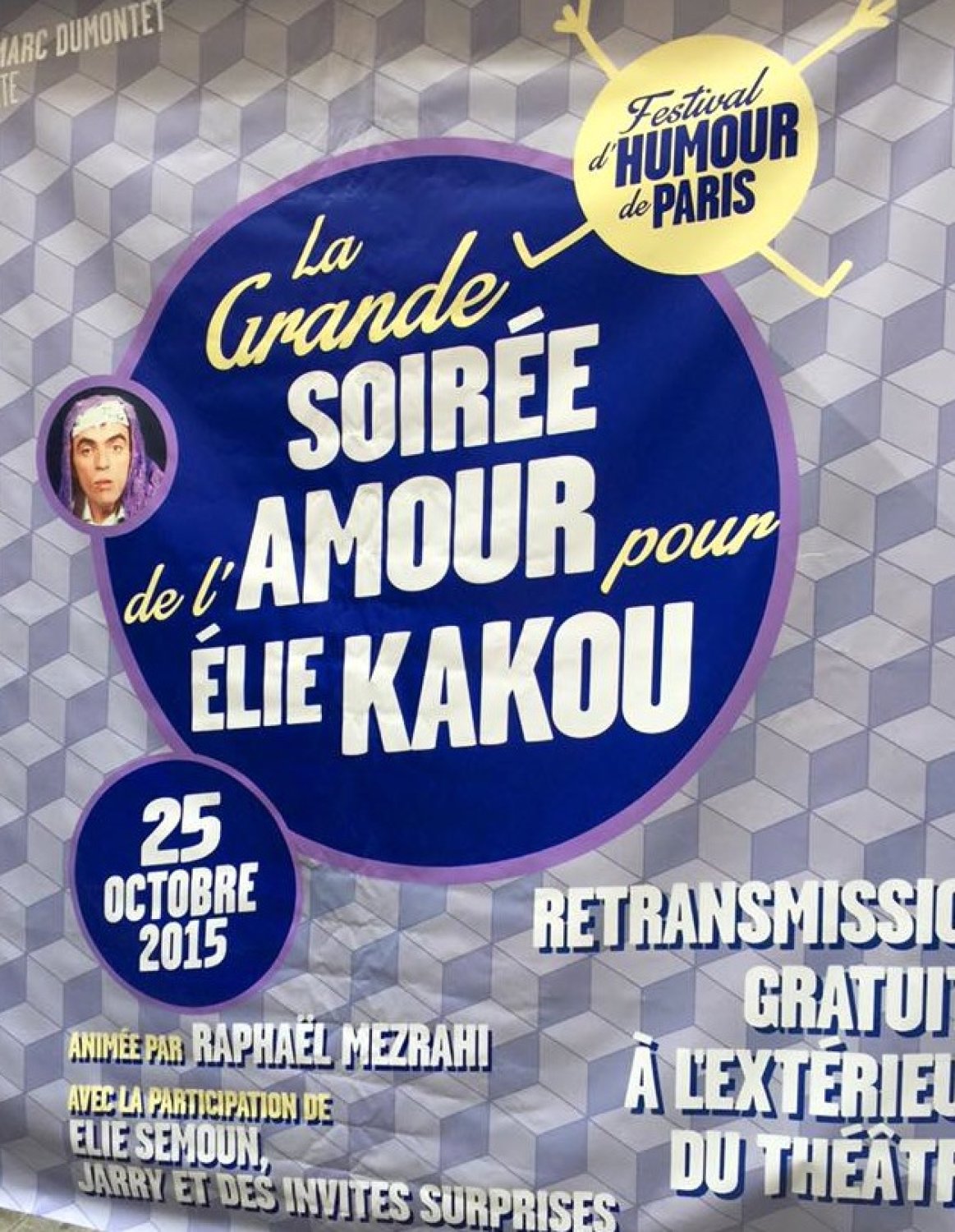 La grande soirée de l’amour pour Elie Kakou