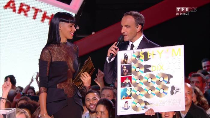 Shy'm aux NRJ Music Awards 2015
