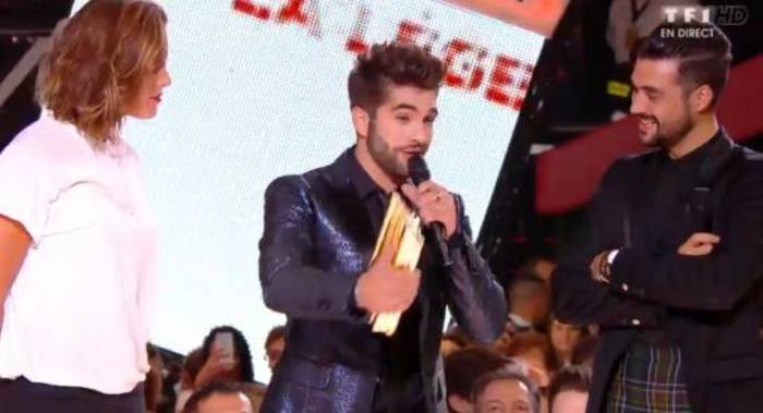 Kenji Girac aux NRJ Music Awards 2015