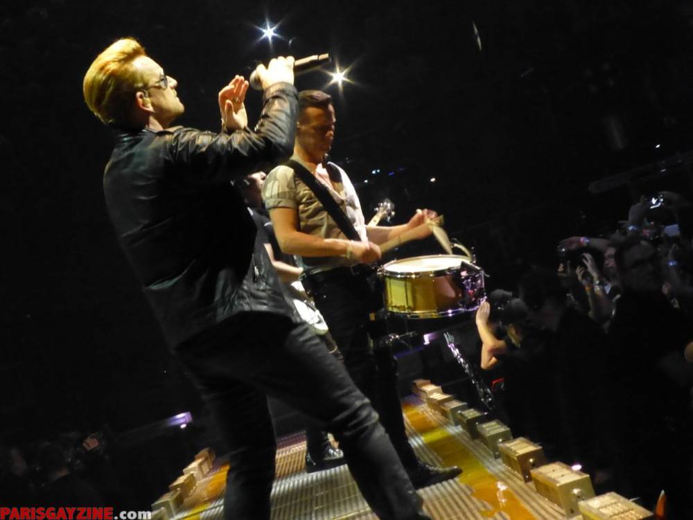 U2 à l'AccorHotels Arena (Paris - 2015)