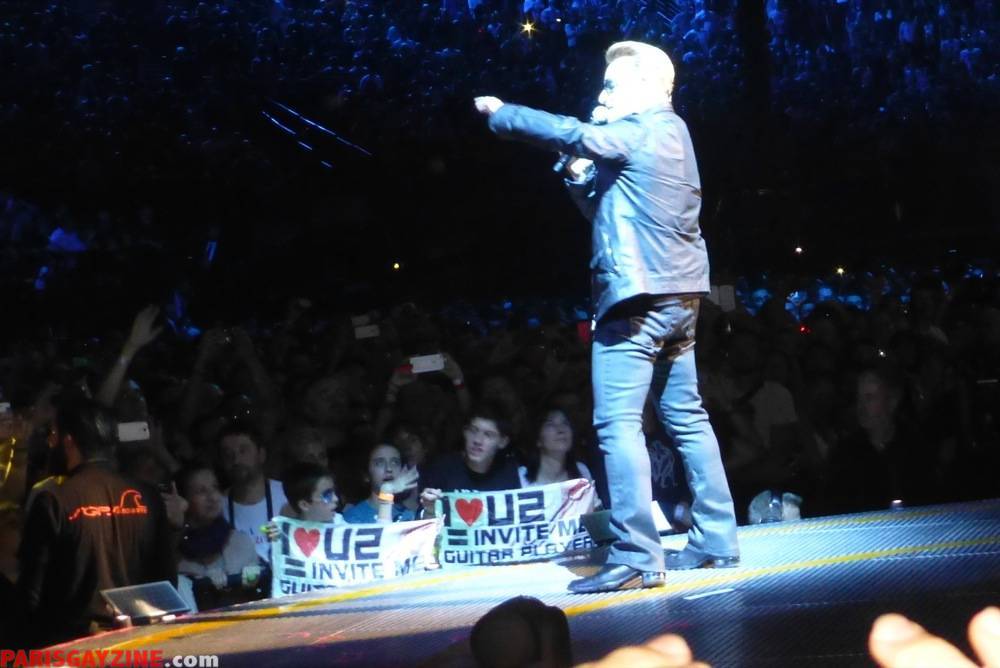 U2 à l'AccorHotels Arena (Paris - 2015)