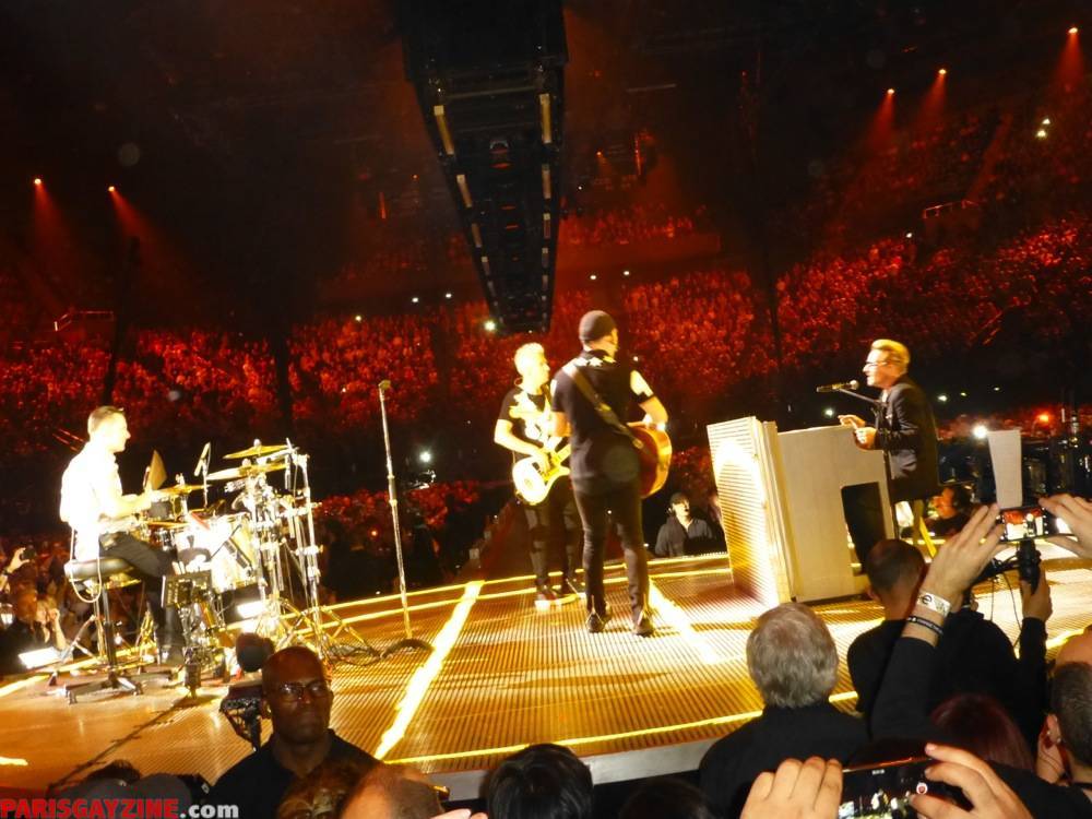 U2 à l'AccorHotels Arena (Paris - 2015)