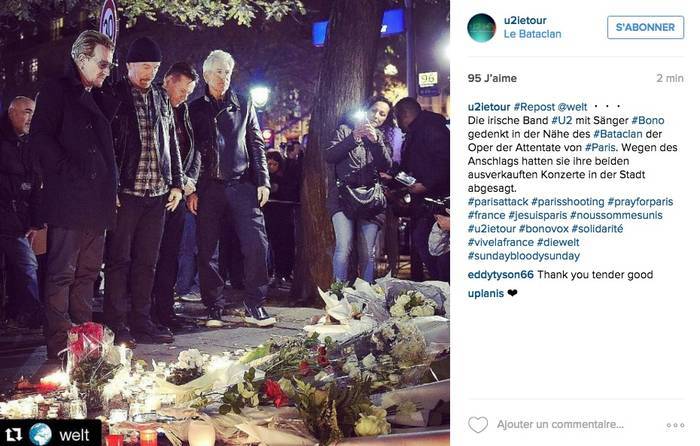 U2 au Bataclan