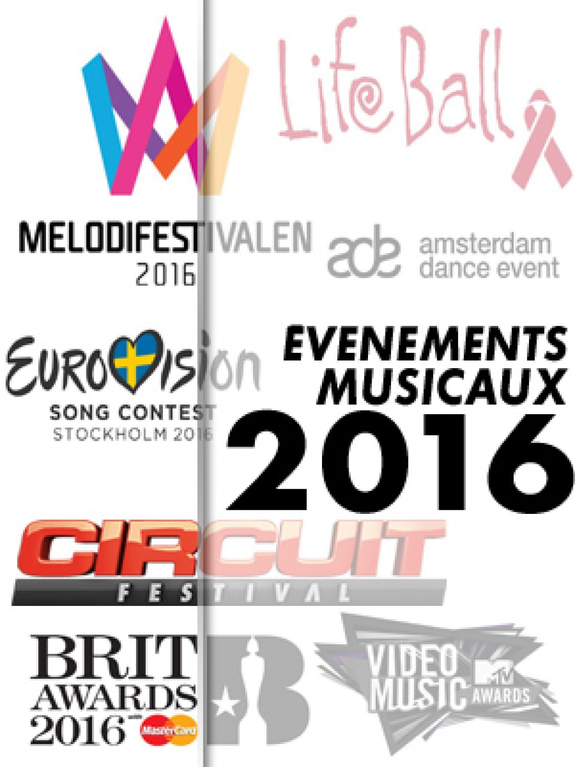 Evénements musicaux 2016