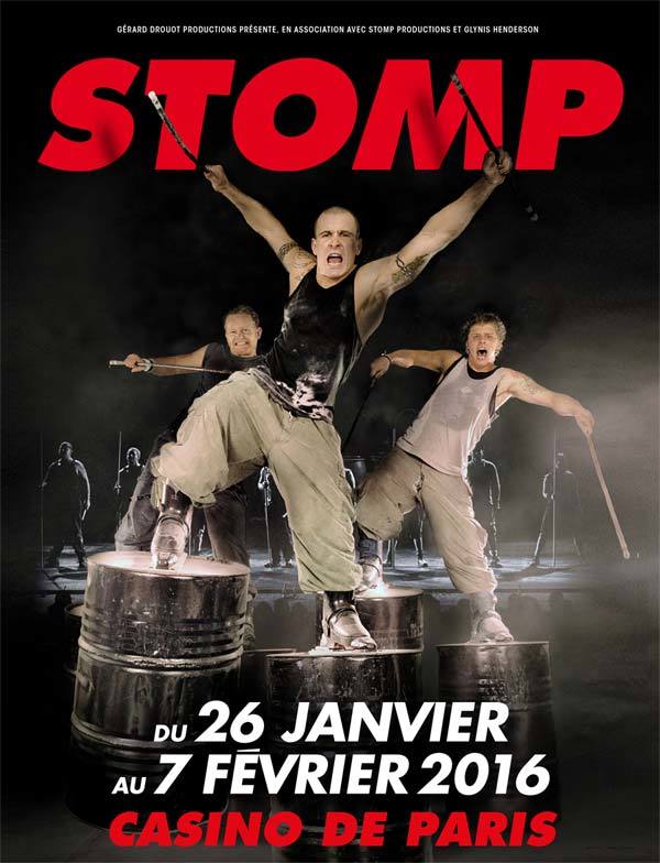 Stomp au Casino de Paris