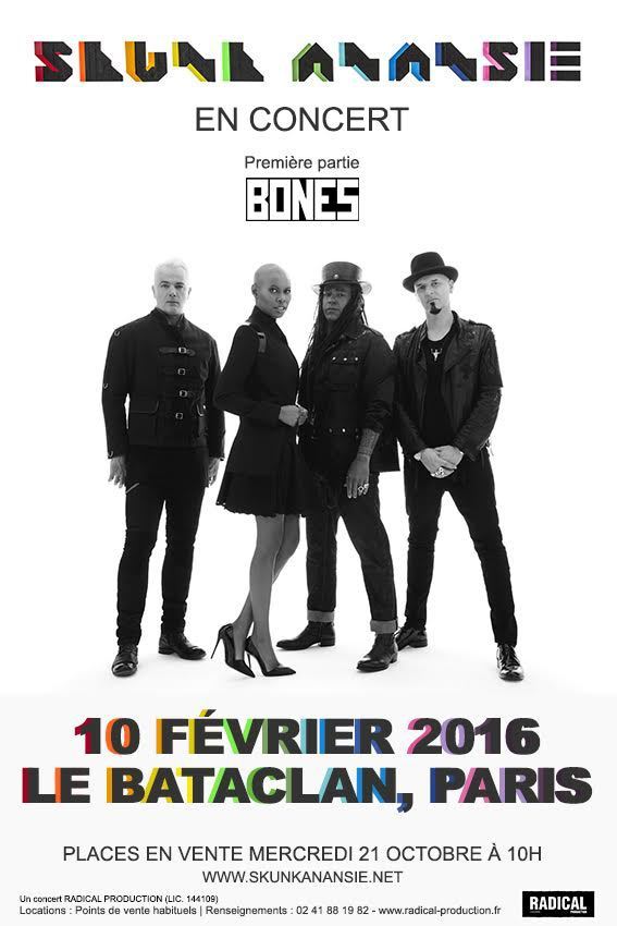 Skunk Anansie au Trianon (Paris - 2016)