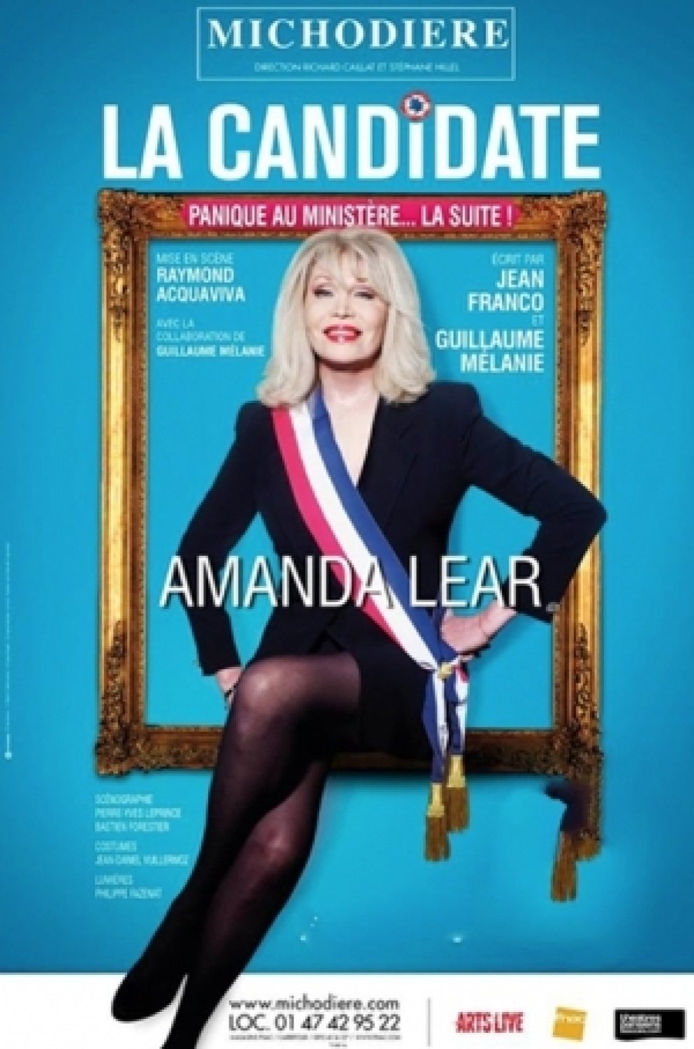 La Candidate avec Amanda Lear