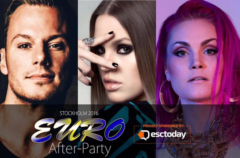 Eurovision After Party 2016 : Dinah Nah, Magnus Carlsson & Ace Wilder