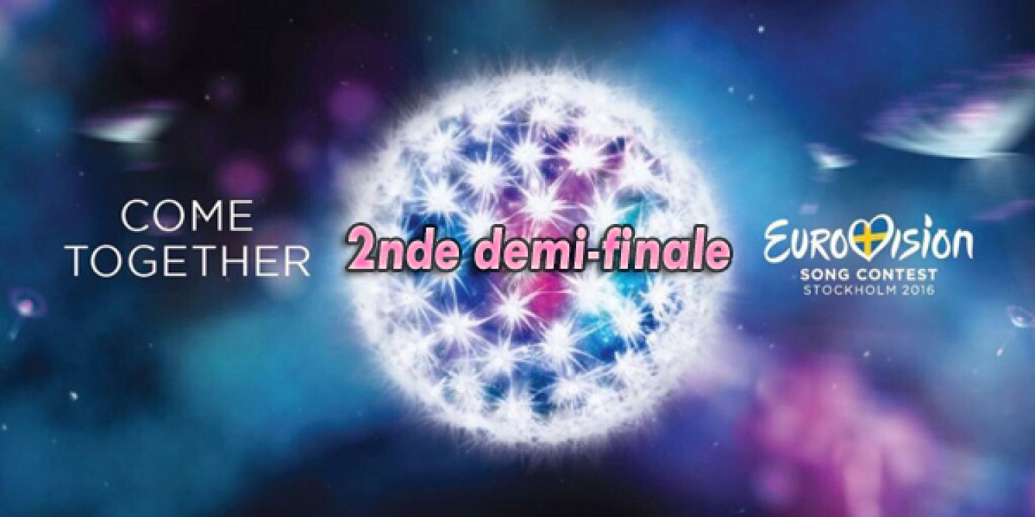 Eurovision 2016 : la 2nde demi-finale