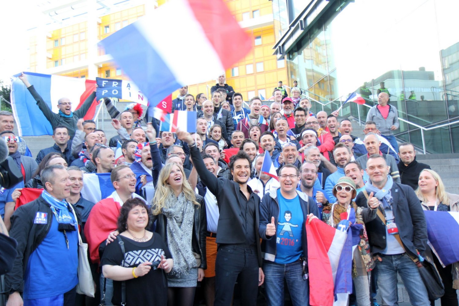 Eurovision 2016 : Rencontre des fans français avec Amir