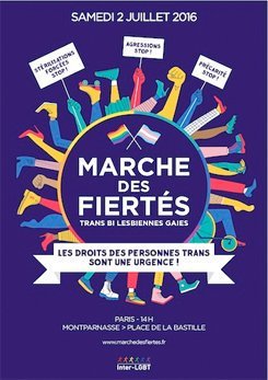 GayPride 2016 à Paris