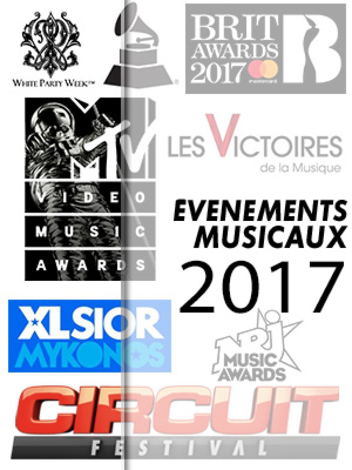 Evénements musicaux 2017