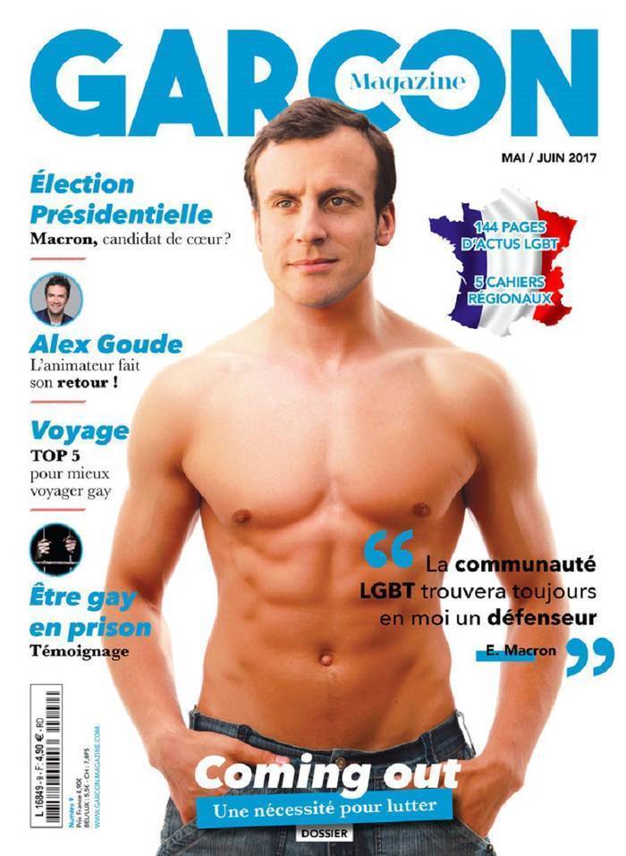 Emmanuel Macron nu