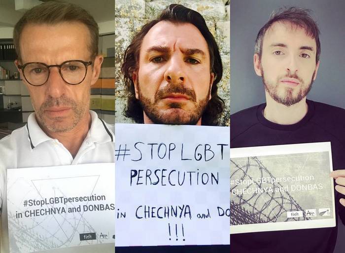 Les artistes français se mobilisent pour la Tchétchénie