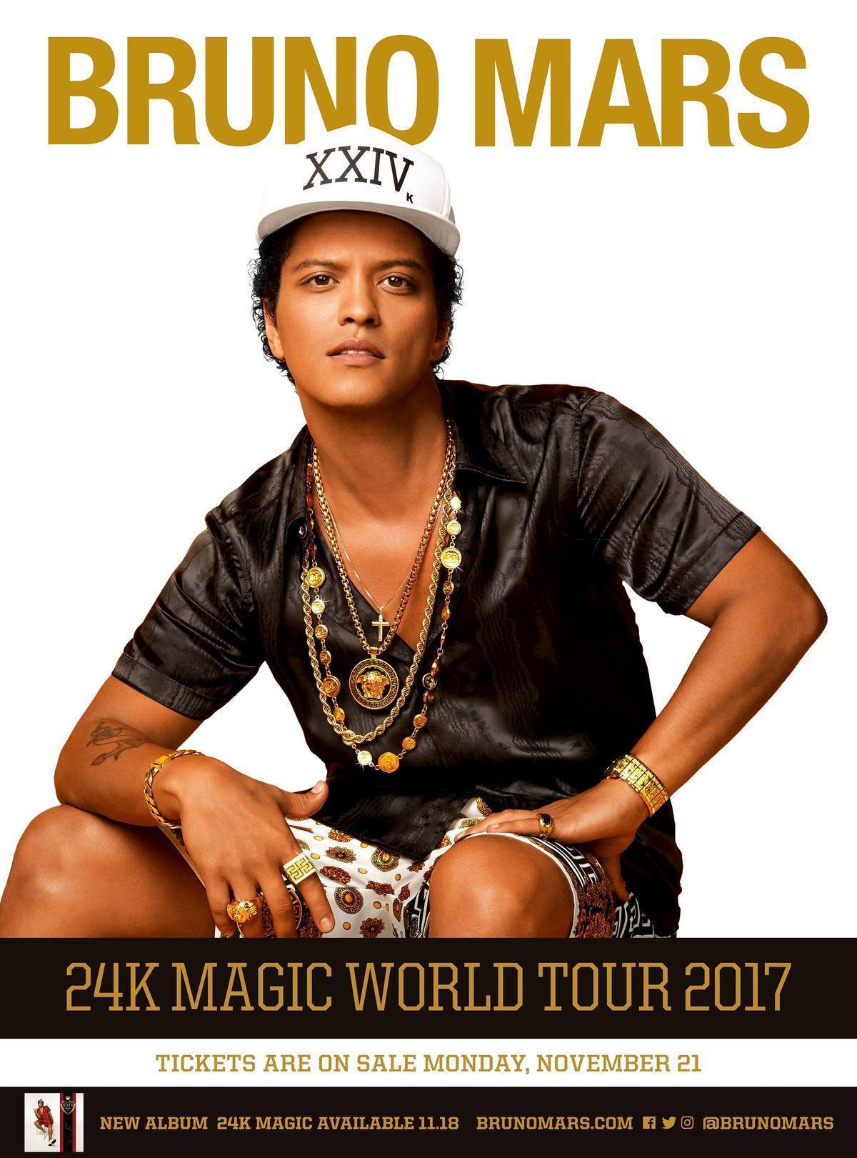 Bruno Mars à l'AccordHotels Arena