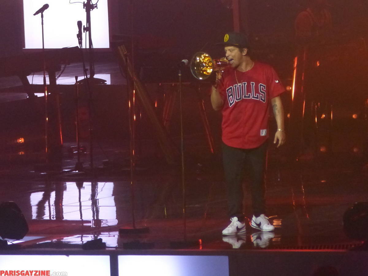 Bruno Mars à l'AccordHotels Arena