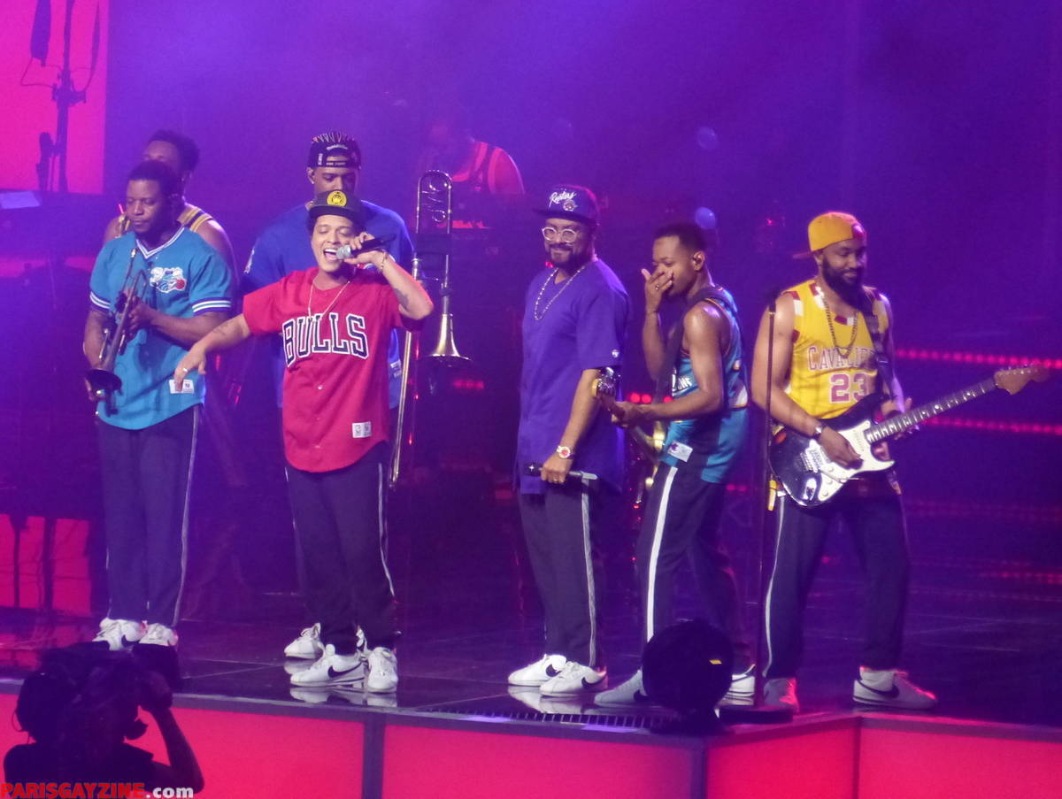 Bruno Mars à l'AccordHotels Arena