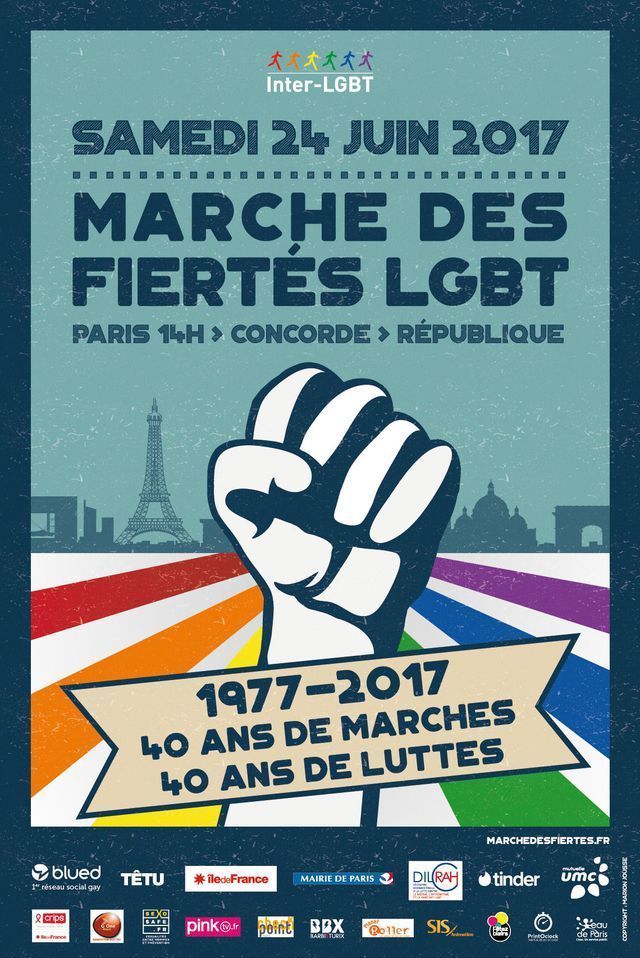 La LGBT Pride à Paris (Marche des Fiertés)