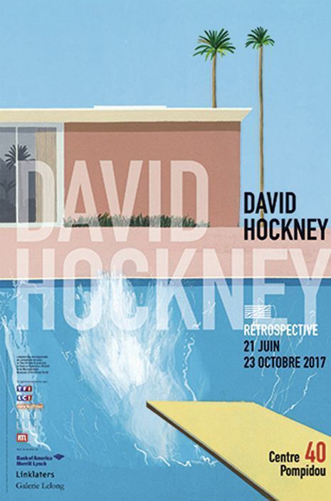 Rétrospective David Hockney au Centre Pompidou