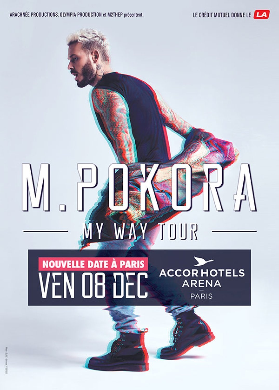 M. Pokora à l'AccorHotels Arena