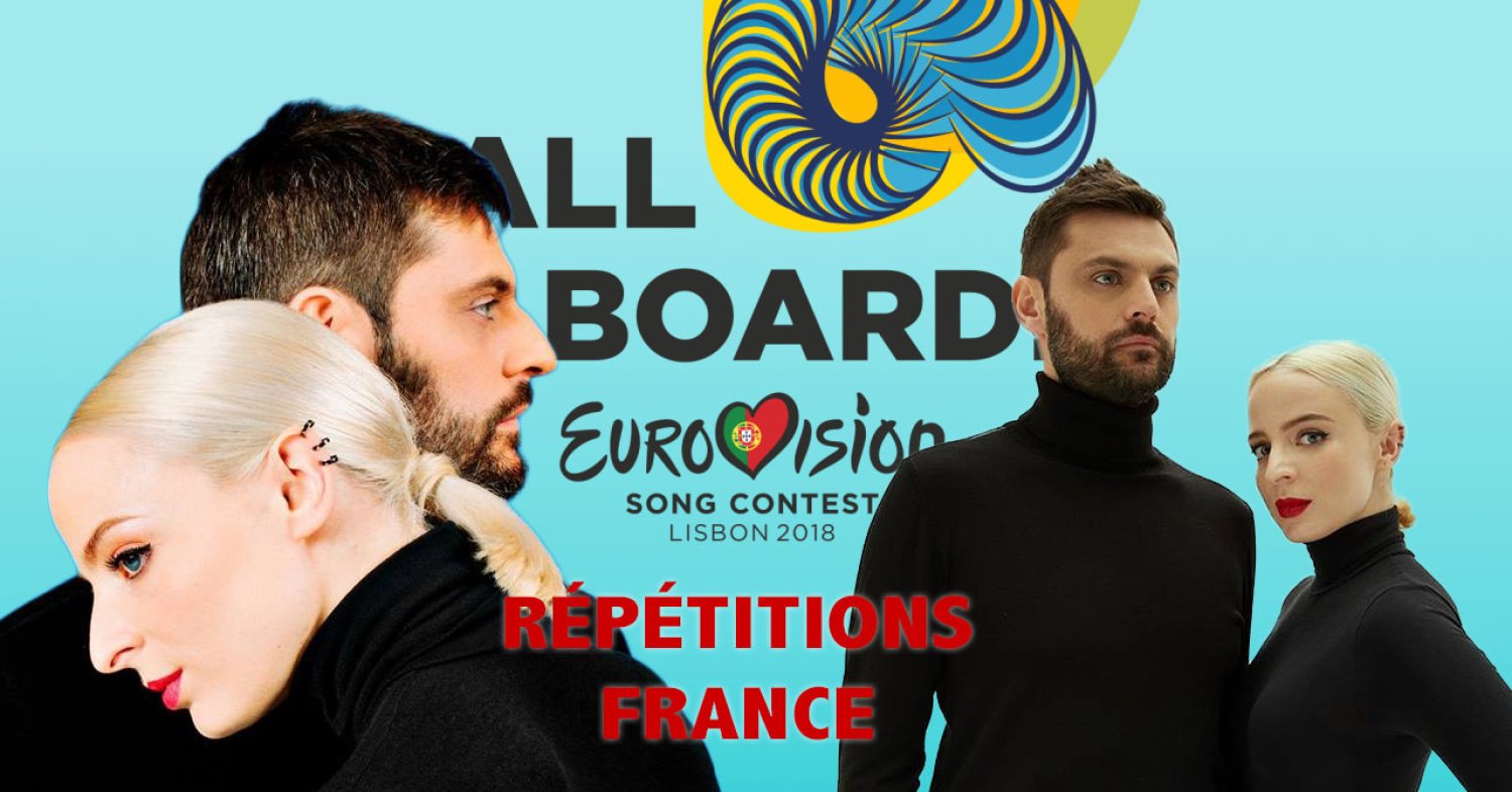 Eurovision 2018 : la France en répétitions