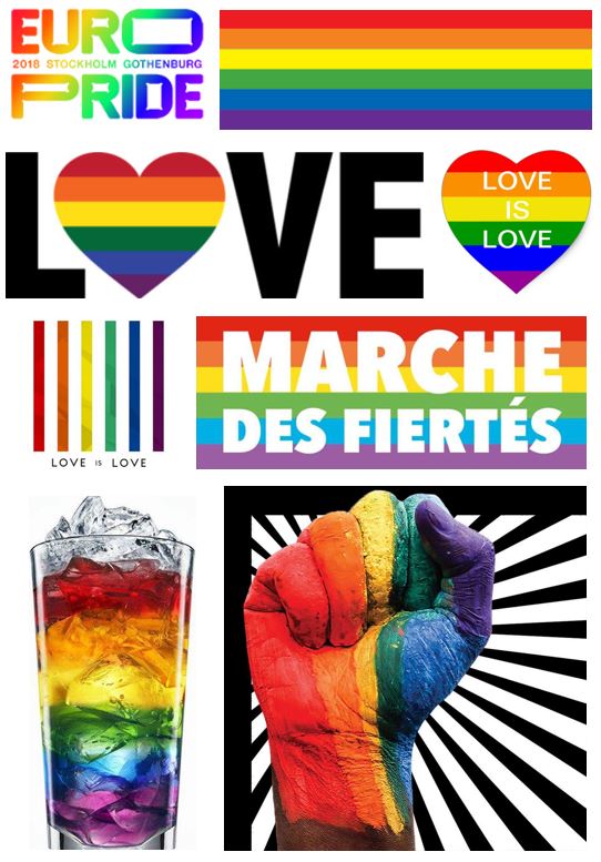 Gay Pride 2018 et festivals gays