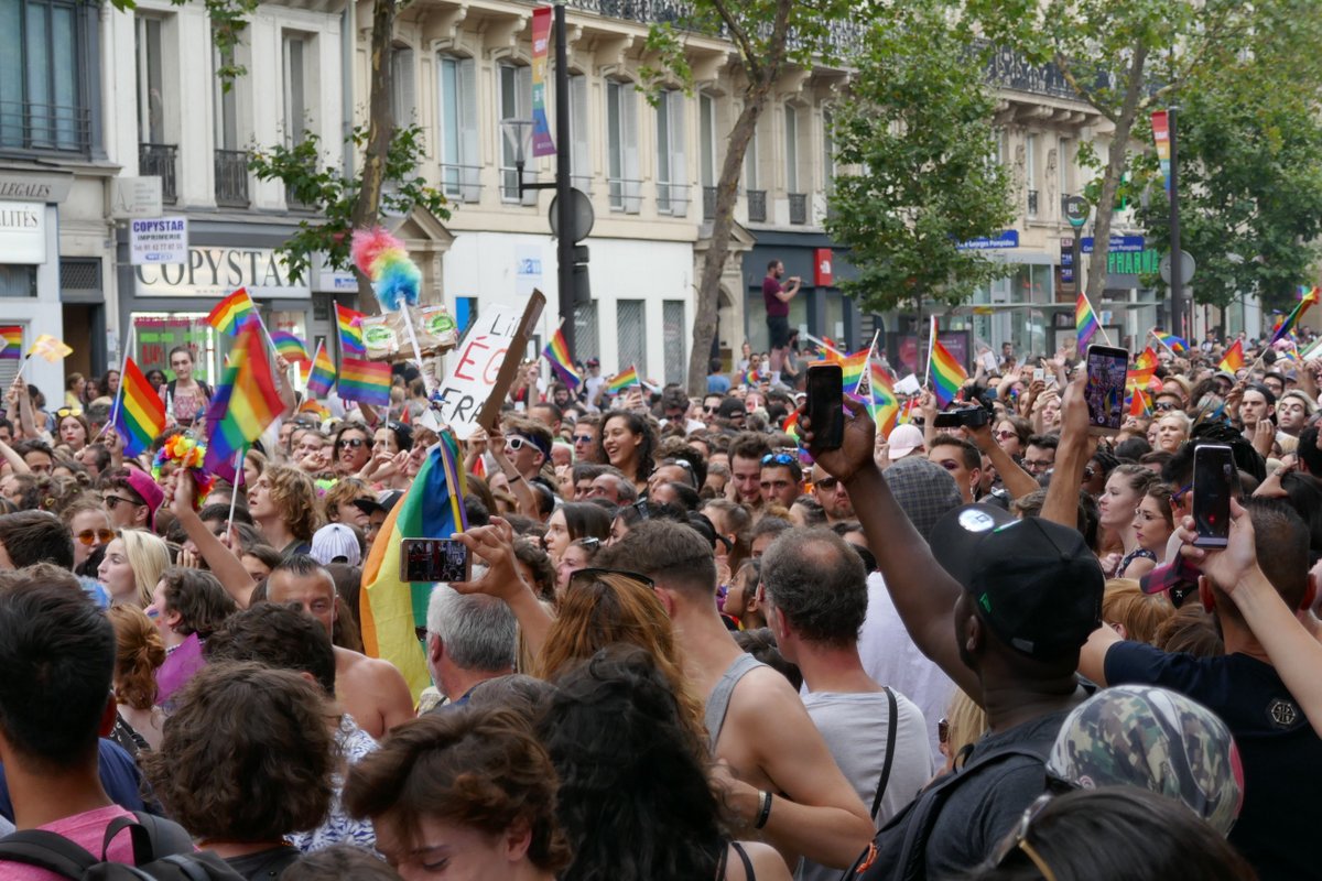 La Marche des fiertés à Paris (2018)