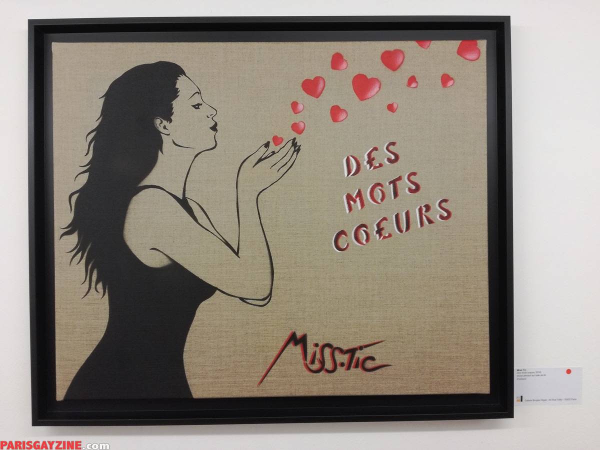 MISS. TIC s'expose à la galerie BRUGIER-RIGAIL