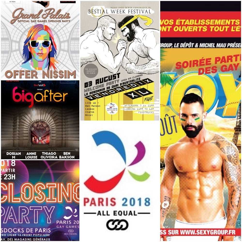 Les Gay Games 2018 : les festivités