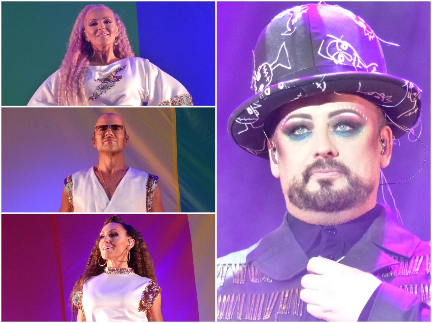 Alcazar et Boy George en concert à l'Europride 2018 en Suède