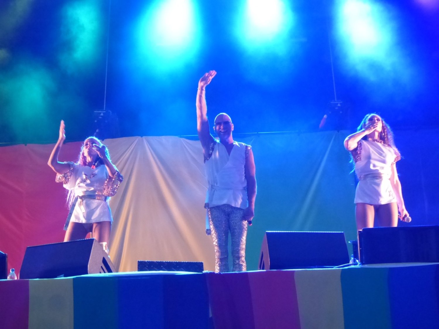 Alcazar et Boy George en concert à l'Europride 2018 en Suède