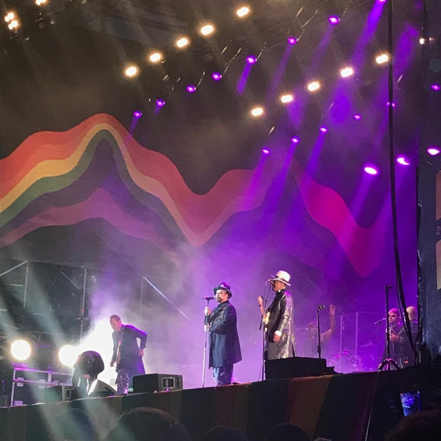 Alcazar et Boy George en concert à l'Europride 2018 en Suède