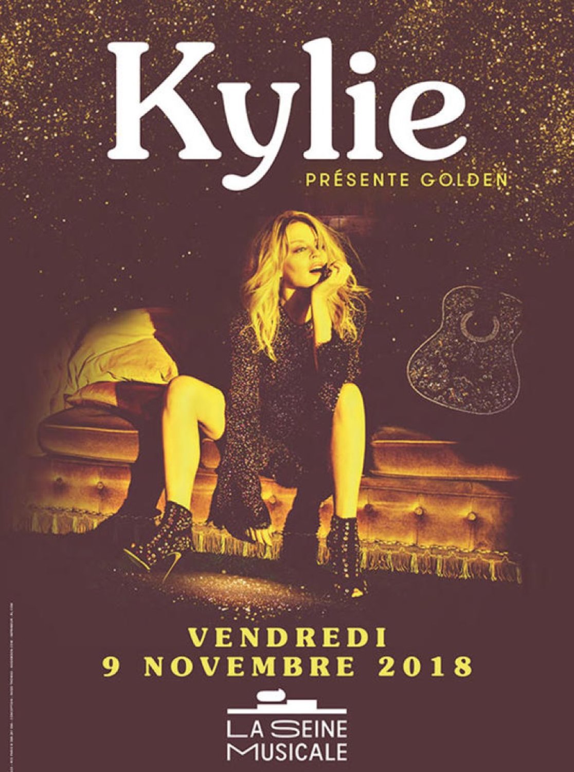 Kylie Minogue, Golden Tour, à la Seine Musicale (Paris - 2018)