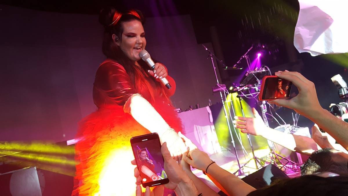 Netta invitée de la Papa Party d’Eliad Cohen (Paris - 2018)