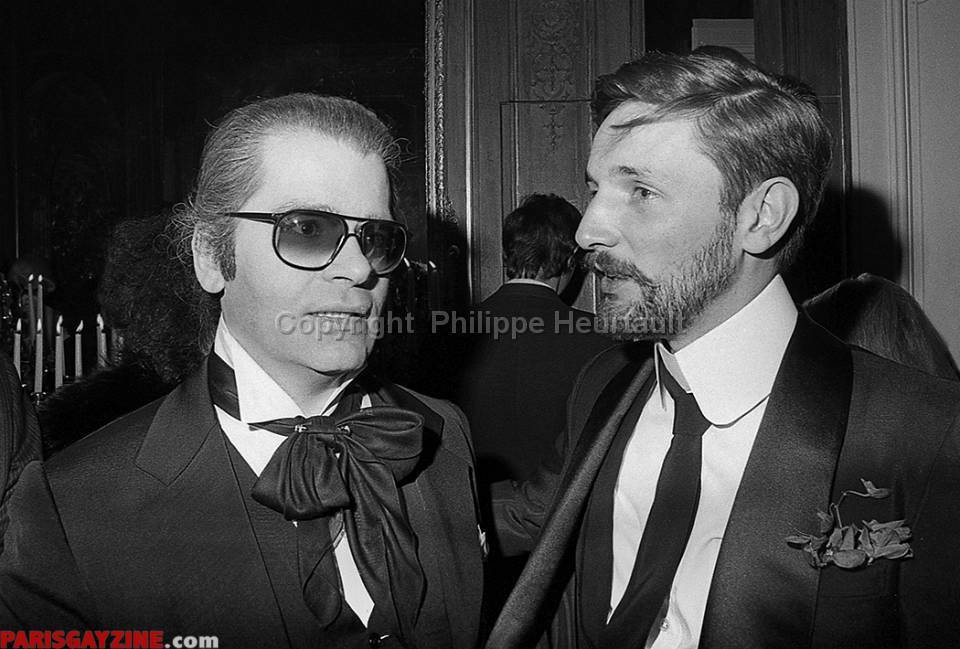 Karl Lagerfeld et Jacques de Bascher
