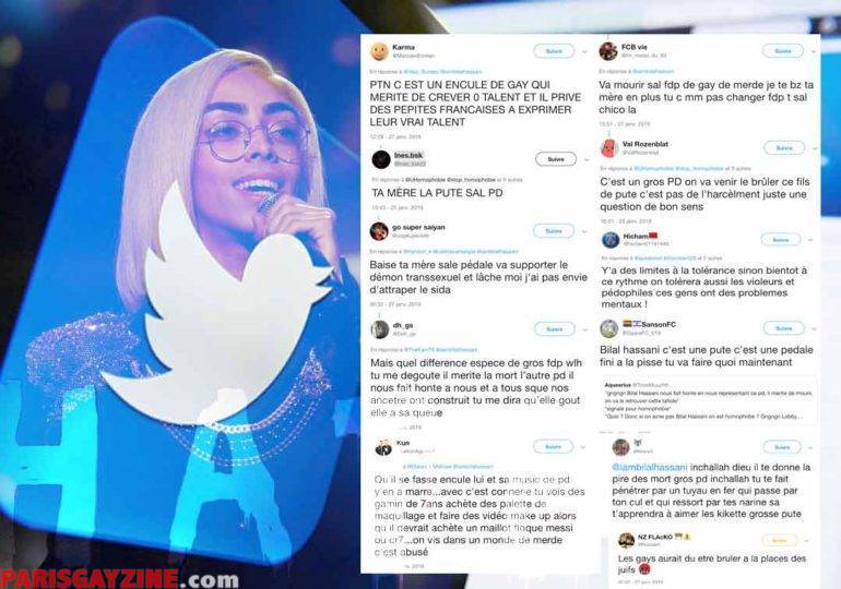 Bilal Hassani et les messages homophobes qu'il a reçu