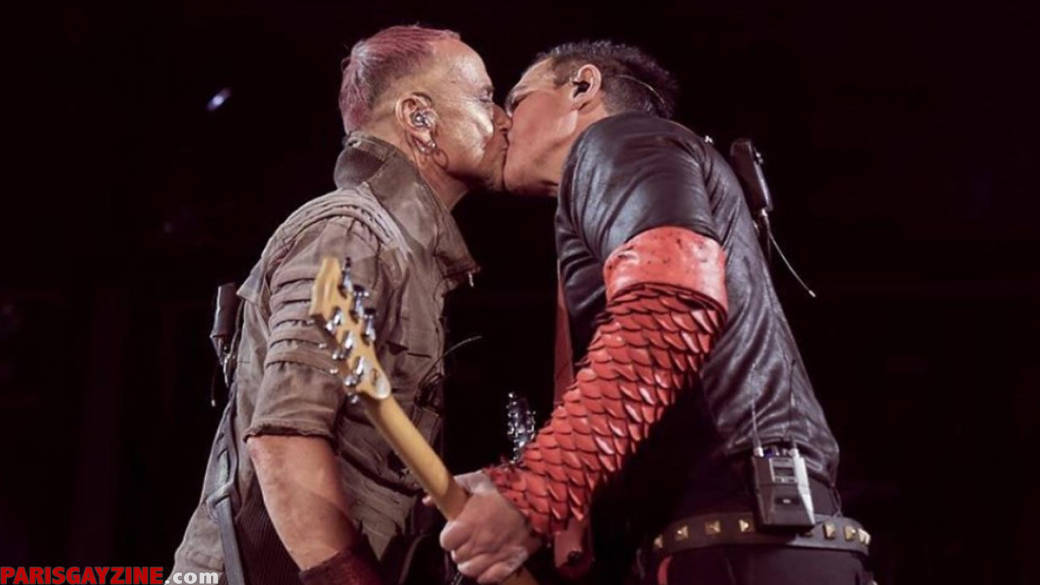 Rammstein gay kiss