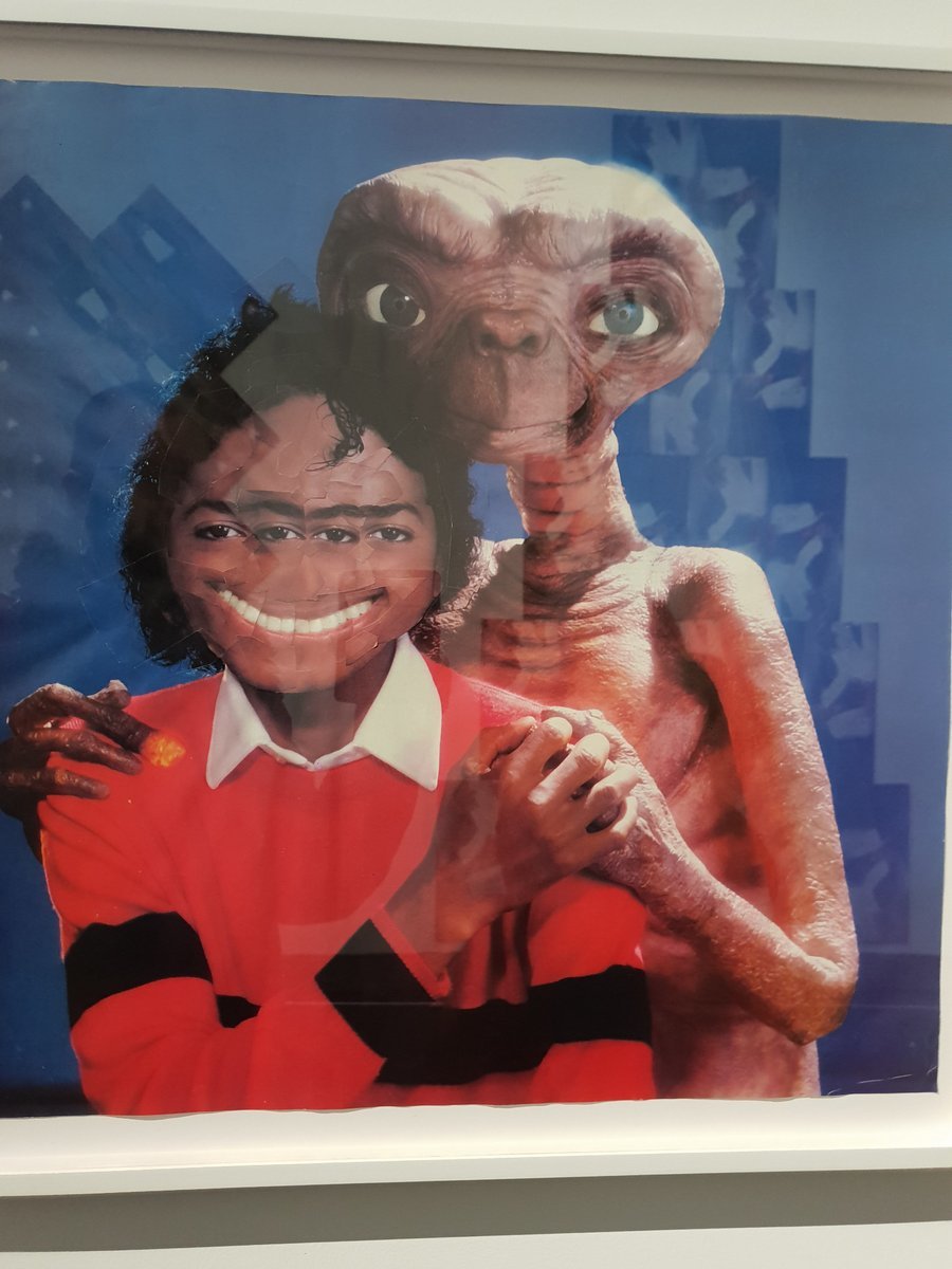Michael and E.T. - Mark Flood - 1985