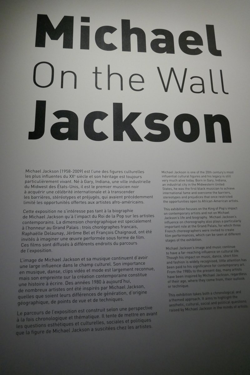Exposition Michael Jackson au Grand Palais