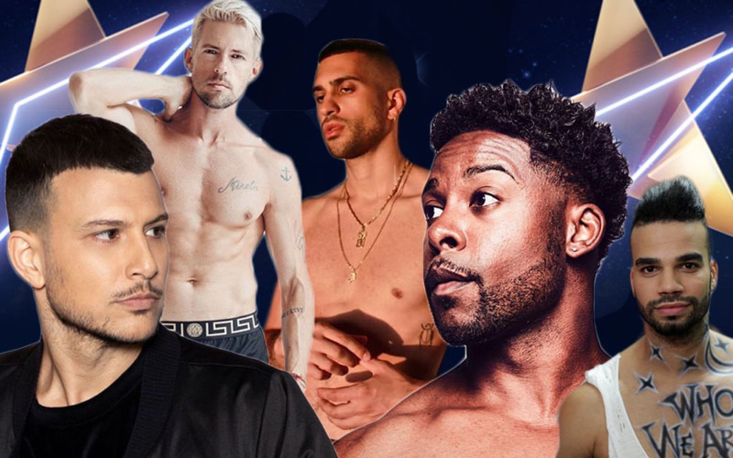 Les bogoss de l'Eurovision 2019