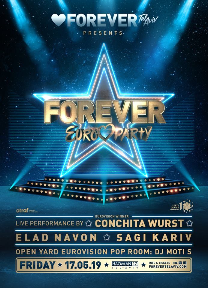 Eurovision 2019 : Forever Tel Aviv Party avec Conchita Wurst