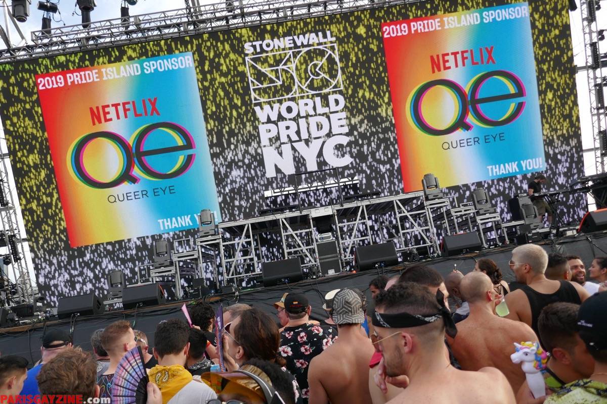 Grace Jones à la Pride Island de New York 2019