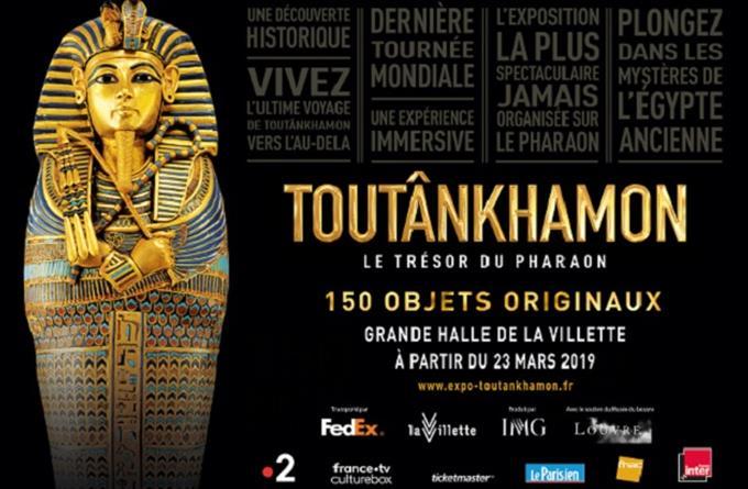 Toutânkhamon, l'expo à la Grande Halle de la Villette à Paris