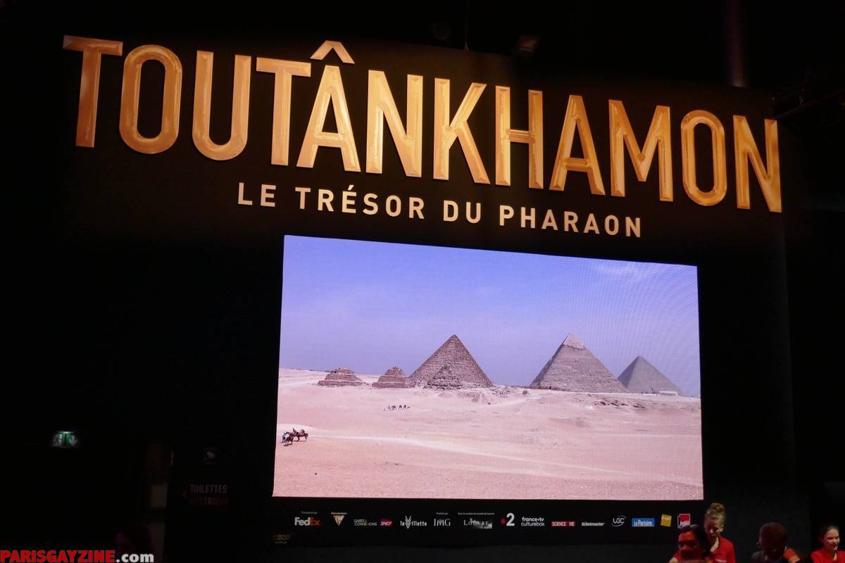 Toutânkhamon, l'expo à la Grande Halle de la Villette à Paris