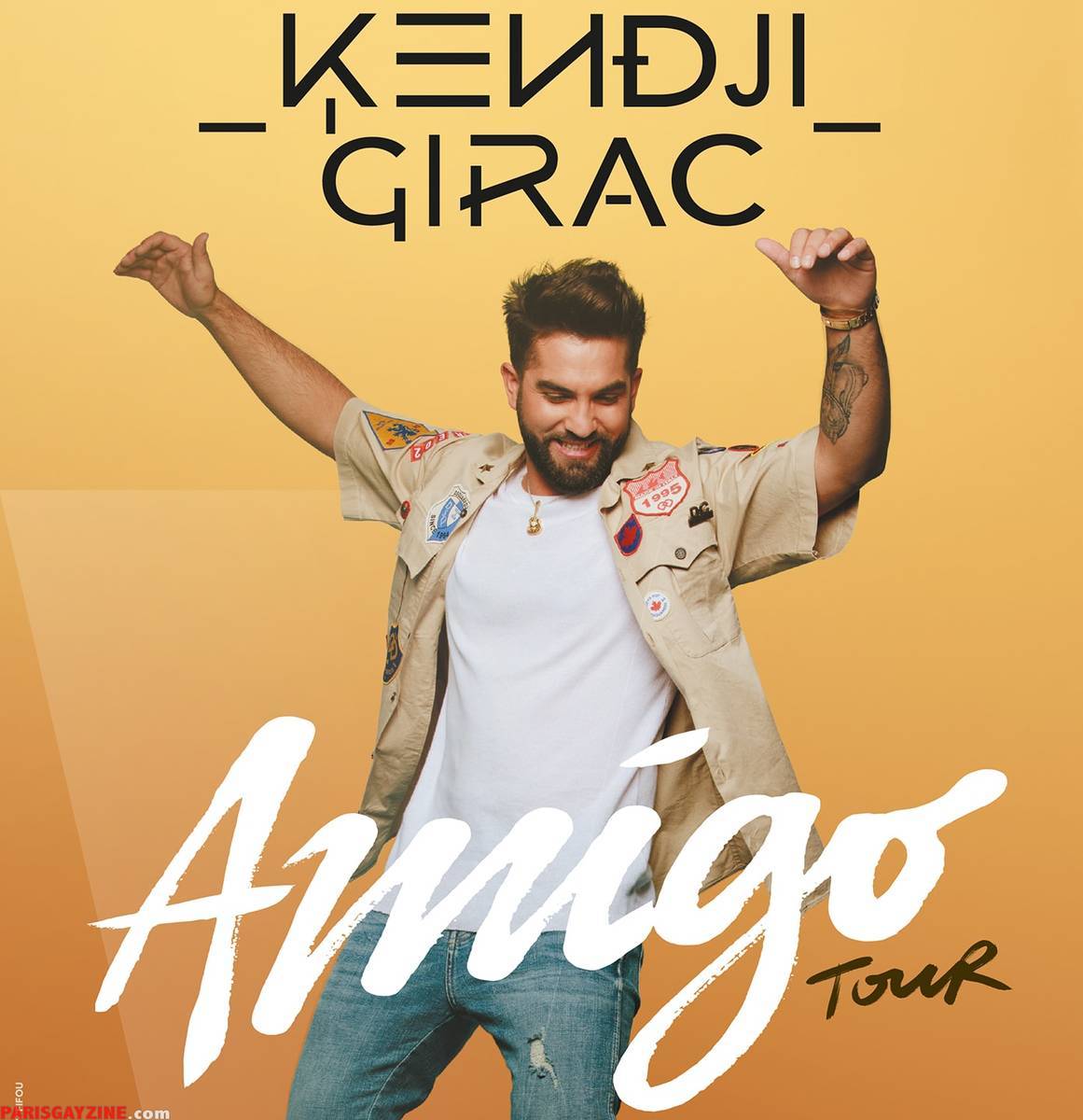 Kendji Girac, Amigo Tour, à l’AccorHotels Arena (Paris - 2019)