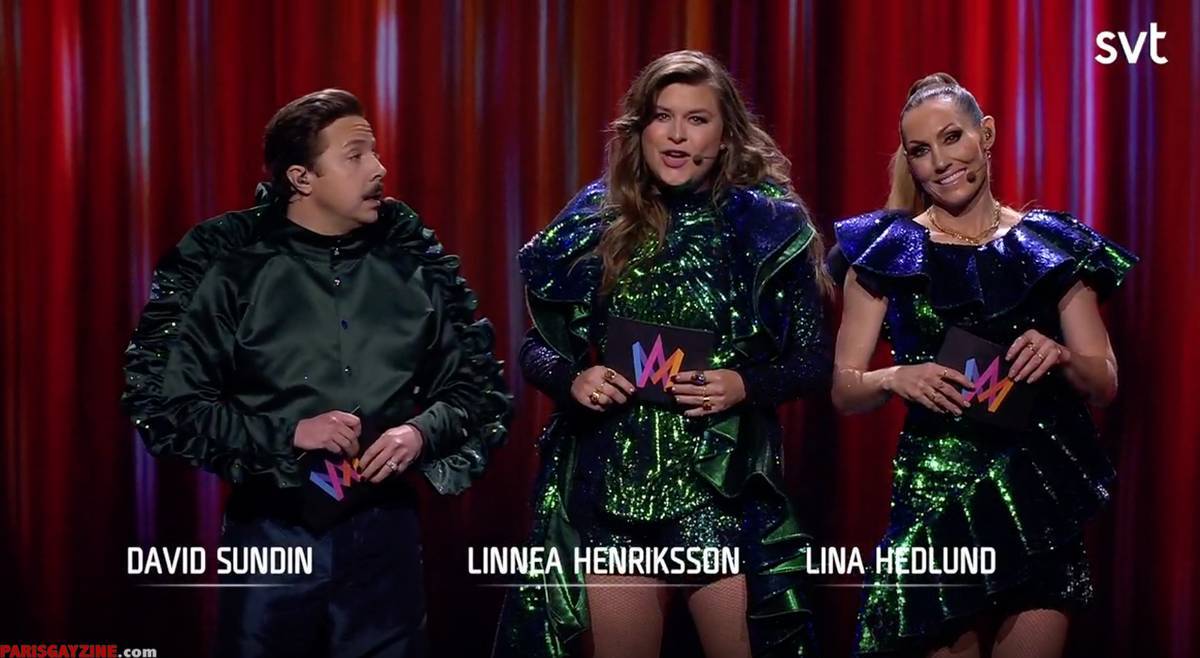 Lina Hedlund, Linnea Henriksson et David Sundin