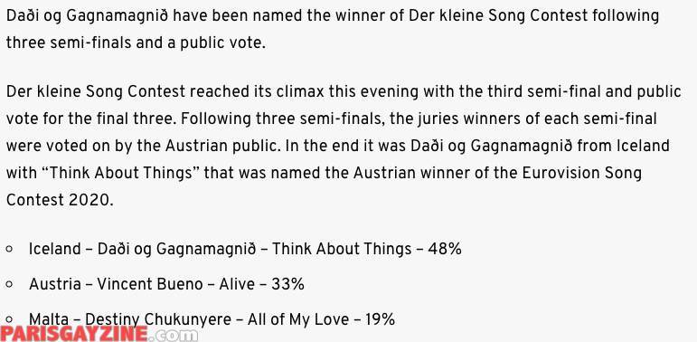 Autriche - Der Kleine Song Contest